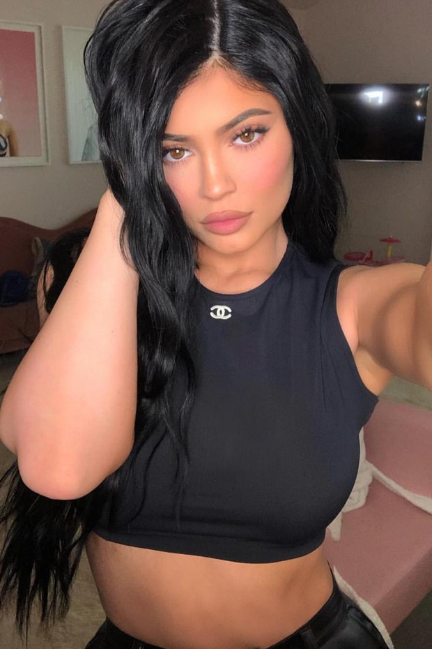 Kylie Jenner exibe corpão e faz carão para o Instagram  (Foto: Reprodução/ Instagram )