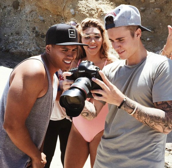 Justin Bieber em seu dia de fotógrafo  (Foto: Reprodução Instagram)