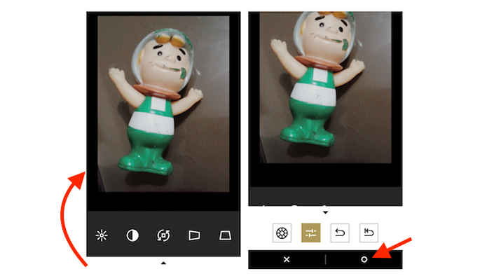 Visualizando as ferramenta de edição e salvando as alterações realizadas em uma foto com o VSCO Cam para Android (Foto: Reprodução/Marvin Costa) (Foto: Visualizando as ferramenta de edição e salvando as alterações realizadas em uma foto com o VSCO Cam para Android (Foto: Reprodução/Marvin Costa))