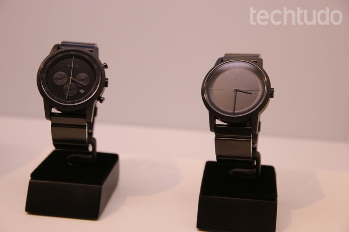 Gadget está disponível em dois modelos: Three Hands e Chronograph (Foto: Fabrício Vitorino/TechTudo)