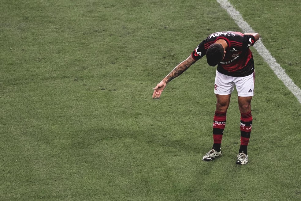 Pedro comemora gol contra o Boavista, o quarto pelo Flamengo — Foto: Pedro Martins / Foto FC