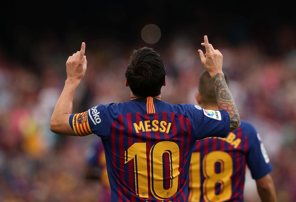 Messi já tem quatro gols nesta edição do Campeonato Espanhol (Foto: Reuters)