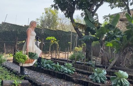 Ana Hickmann anunciou num vídeo nas redes que se mudou definitivamente com a família para a mansão em Itu (SP) Reprodução