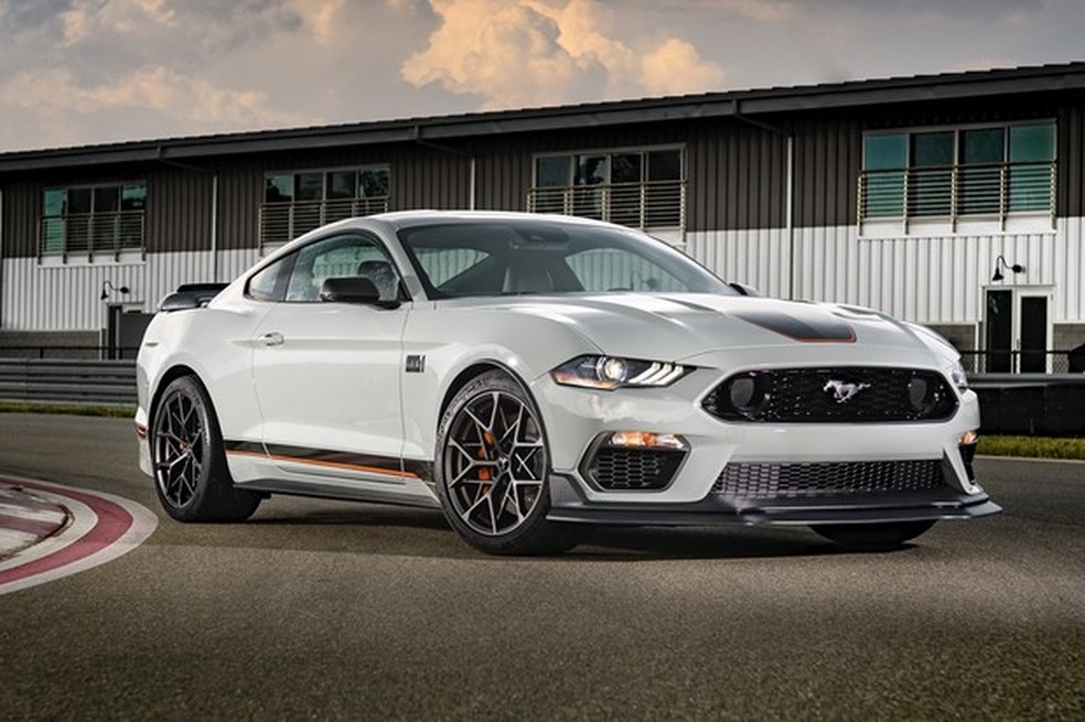 A nova versão Mach 1 irá complementar a gama do Mustang por aqui — Foto: Auto Esporte