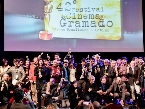 Premiados - Festival de Cinema de Gramado (Foto:  Edison Vara/PressPhoto)