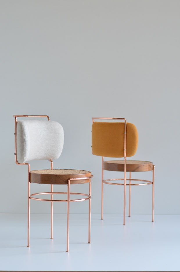 As cadeiras Iaiá, do designer carioca Gustavo Bittencourt, serão apresentadas na MADE  (Foto: Divulgação)