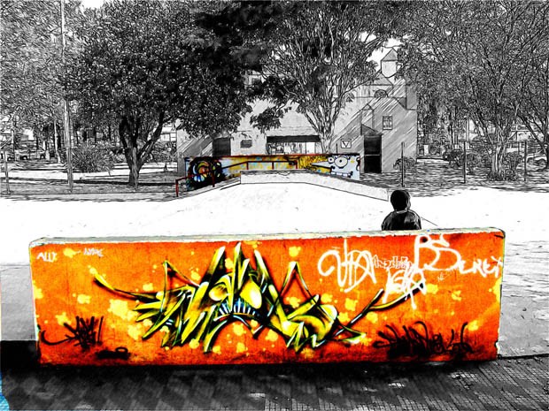 Arte do grafite brasileiro é uma das mais admiradas no mundo (Foto: Maurício Almeida/Arquivo Pessoal)