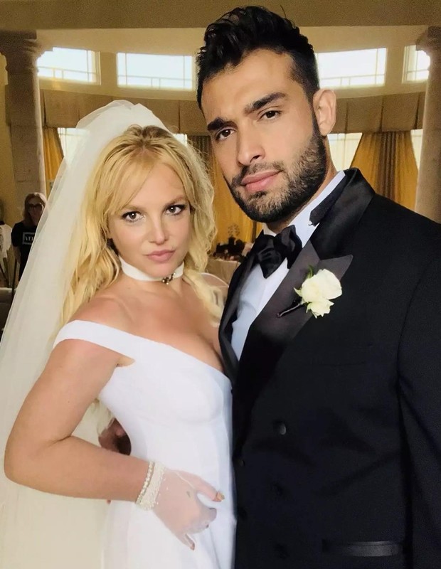 Britney Spears e Sam Asghari se casam (Foto: Reprodução/Instagram)