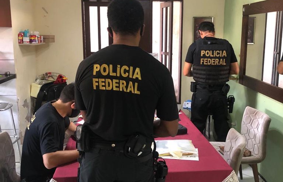 Polícia Federal desarticula grupo que praticava extorsão contra prefeito de município no Maranhão — Foto: Divulgação/Polícia Federal