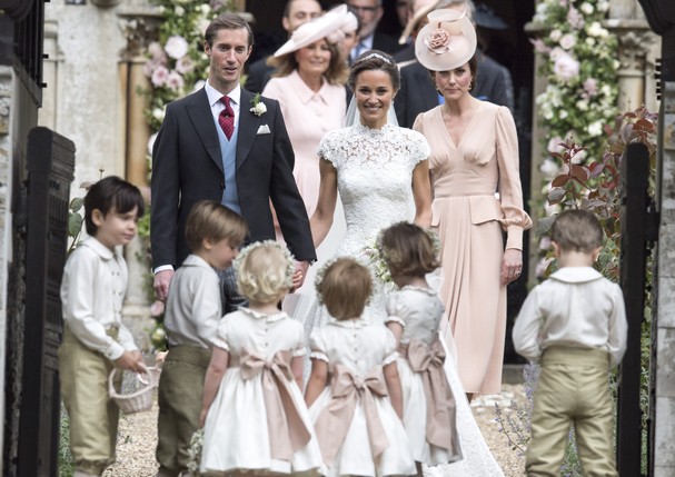 Kate Middleton no casamento da irmã, Pippa (Foto: Getty Images)