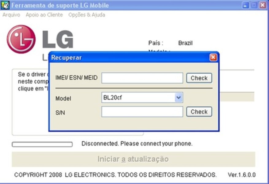 LG Mobile Support Tool Download TechTudo