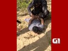 GOE recaptura preso que escapou na maior fuga do RN; veja vídeo