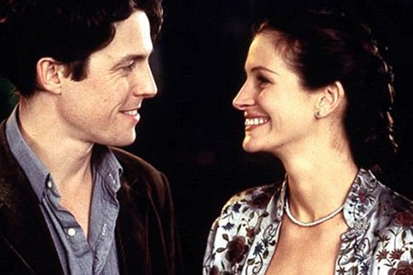 Além de formar um bom par com Richard Gere,Julia Roberts também mostrou química com o ator Hugh Grant em ‘Um Lugar Chamado Notting Hill’ de 1999. (Foto: Divulgação)