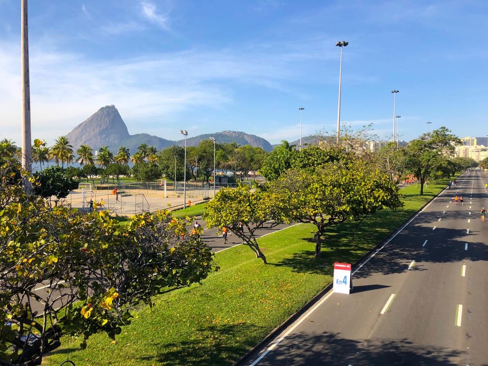 Rio terá dia ensolarado antes de chegada de frente fria — Foto: Jorge Soares/ G1