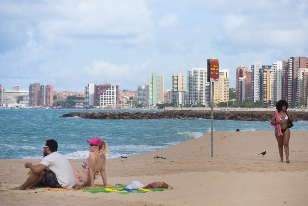 Ceará tem 44 praias com mar próprio para banho neste feriado, diz Semace