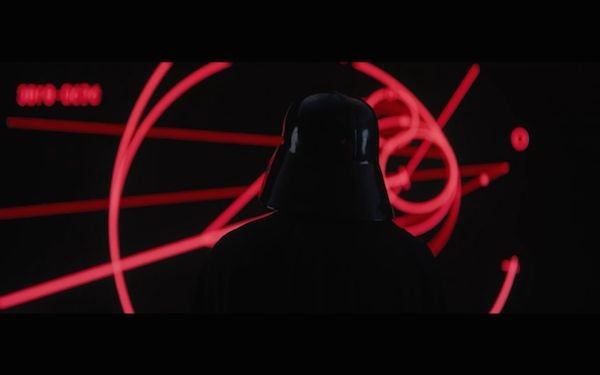 O vilão Darth Vader em cena do trailer de 'Rogue One: Uma História Star Wars' (Foto: Reprodução)