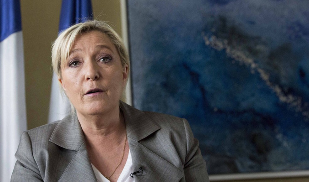 Marine Le Pen — Foto: Bloomberg