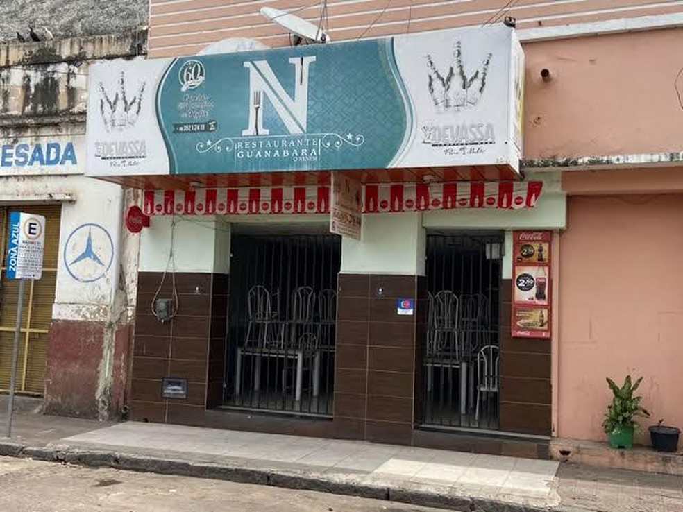 Restaurante Guanabara no Crato, Ceará, fechou as portas após cerca de 60 anos em funcionamento — Foto: Arquivo pessoal