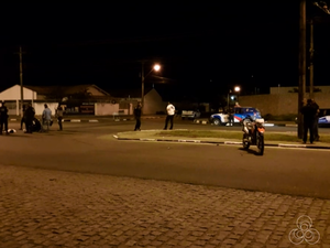 Acidente ocorreu na Avenida Brigadeiro Eduardo Gomes, em frente ao Parque Anauá (Foto: Reprodução/Rede Amazônica em Roraima)