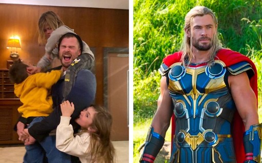 Astro de 'Thor' revela participação dos filhos em novo filme, mas rejeita  carreira mirim: 'Não quero' - Monet