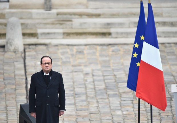 Presidente francês, François Hollande, promete derrotar o terrorismo (Foto: Pascal Le Segretain/Getty Images)
