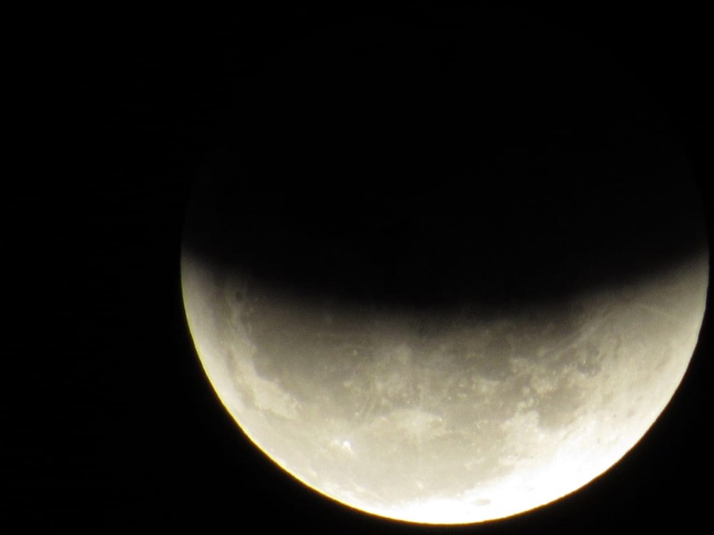 Confira as fotos do eclipse da lua no Sul de MG | Sul de Minas | G1