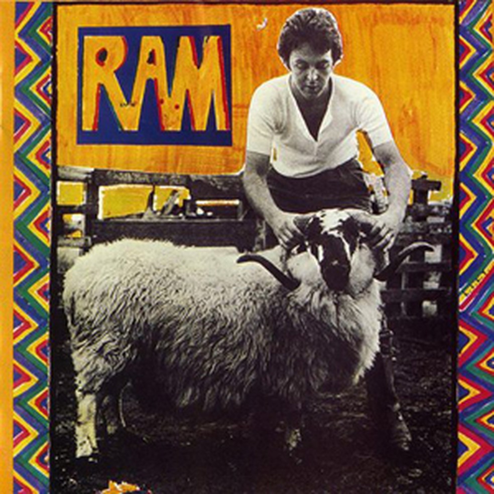 Capa do disco 'Ram', de Paul McCartney — Foto: Divulgação