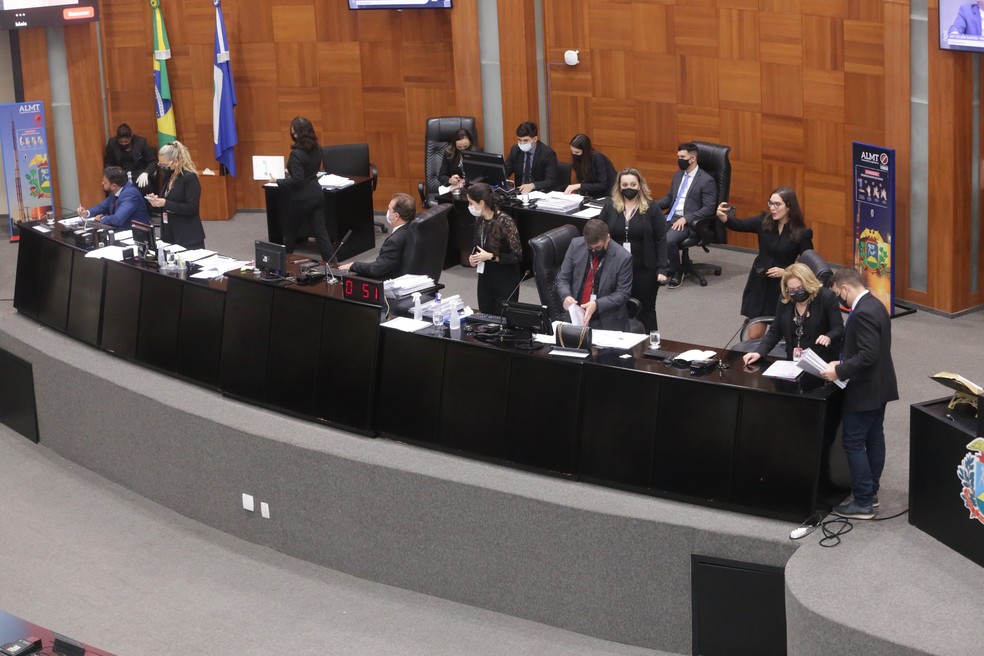 O texto, de autoria do deputado estadual Carlos Avallone (PSDB), poderá ser votado ainda nesta quarta-feira (5).  — Foto: Ronaldo Mazza/ALMT