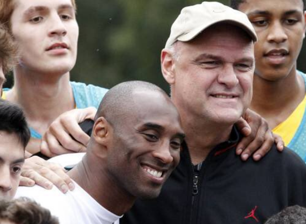 Kobe Bryant e Oscar — Foto: Reprodução / Twitter