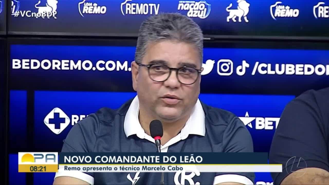 Novo comandante na área: Remo apresenta o técnico Marcelo Cabo