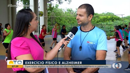 Professor explica importância da atividade física na prevenção da doença do Alzheimer