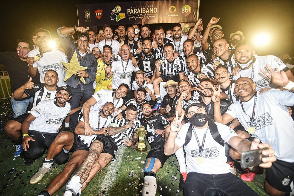 O Treze � o atual campe�o estadual � Foto: Ester Vasconcelos / Treze