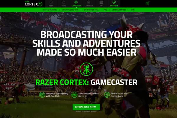 Razer Cortex Gamecaster