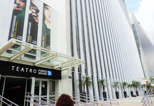 Fachada do Teatro Porto Seguro , em São Paulo (Foto: Divulgação)