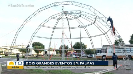 Carnaval e o Capital da Fé devem agitar Palmas neste fevereiro