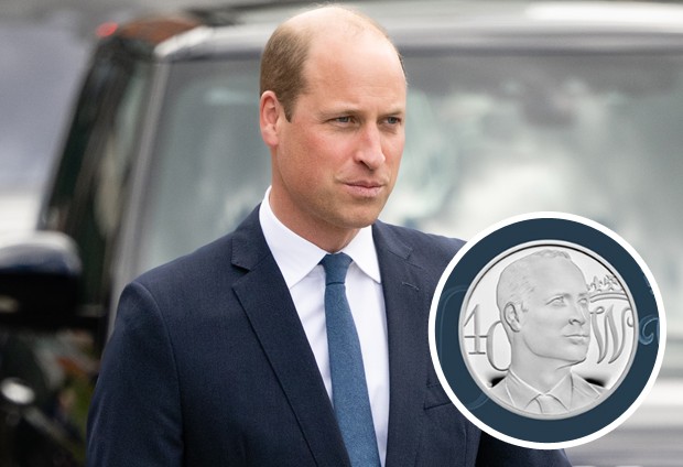Príncipe William ganha moeda comemorativa (Foto: Getty Images/Twitter)