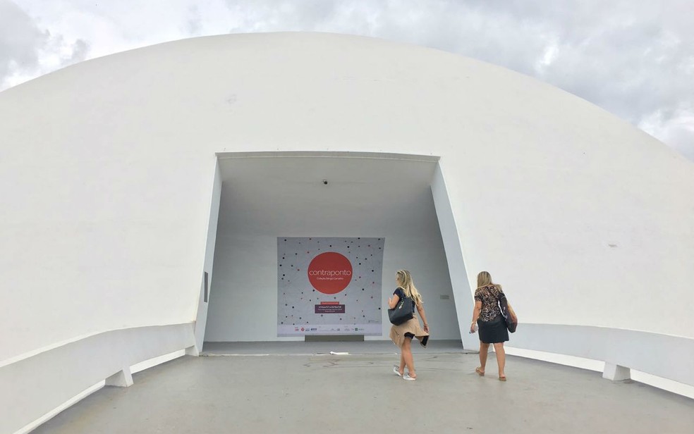 Museu Nacional da República em Brasília — Foto: Luiza Garonce/G1