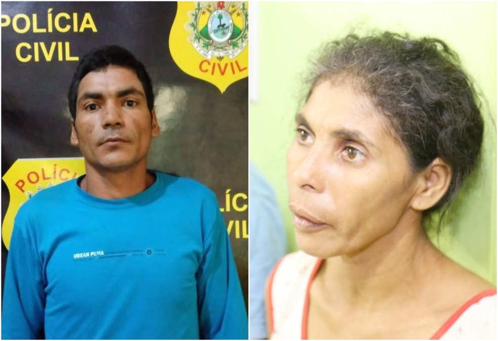 Genro e ex-mulher foram presos pela morte de homem no interior do Acre — Foto: Alexandre Lima/Arquivo pessoal