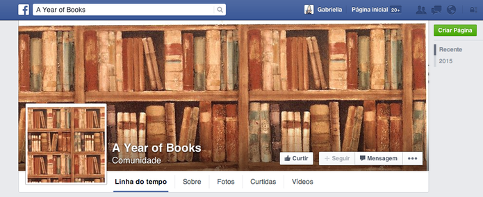 Nova página de Mark Zuckerberg, A Year of Books, vai mostrar desafio do CEO (Foto: Reprodução/ Facebook)