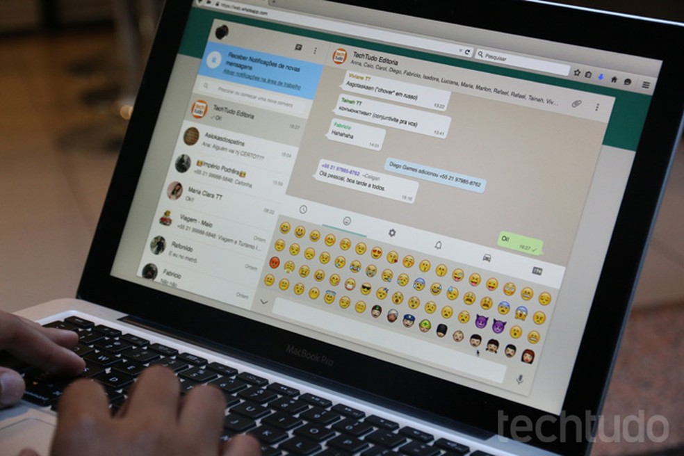 Criador do Telegram previu WhatsApp Web meses antes — Foto: Lucas Mendes/TechTudo