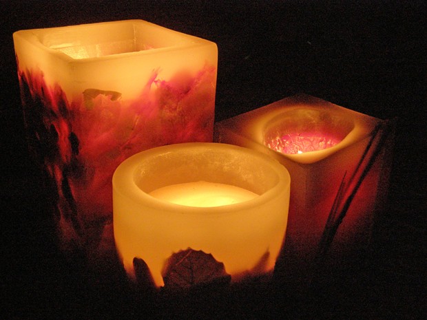 Aprenda a fazer velas decorativas e dê um toque de romantismo à casa (Foto: Mais Você / TV Globo)
