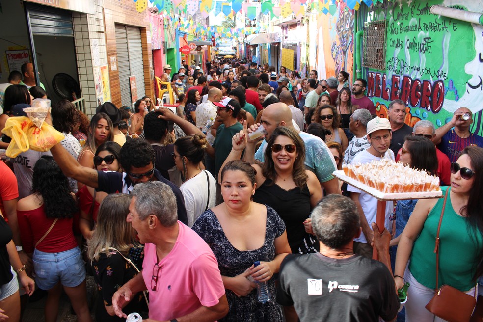 Samba acontece todos os sÃ¡bados no Beco da Lama â Foto: GP Fernandes