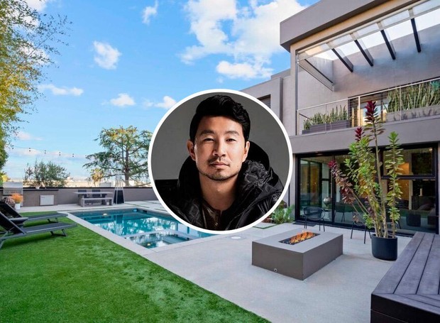 Simu Liu, nova estrela da Marvel, compra casa em Los Angeles (Foto: Reprodução / Redfin e Instagram)