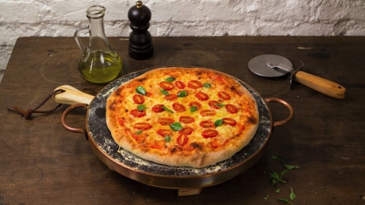 Massa de pizza caseira Receitas
