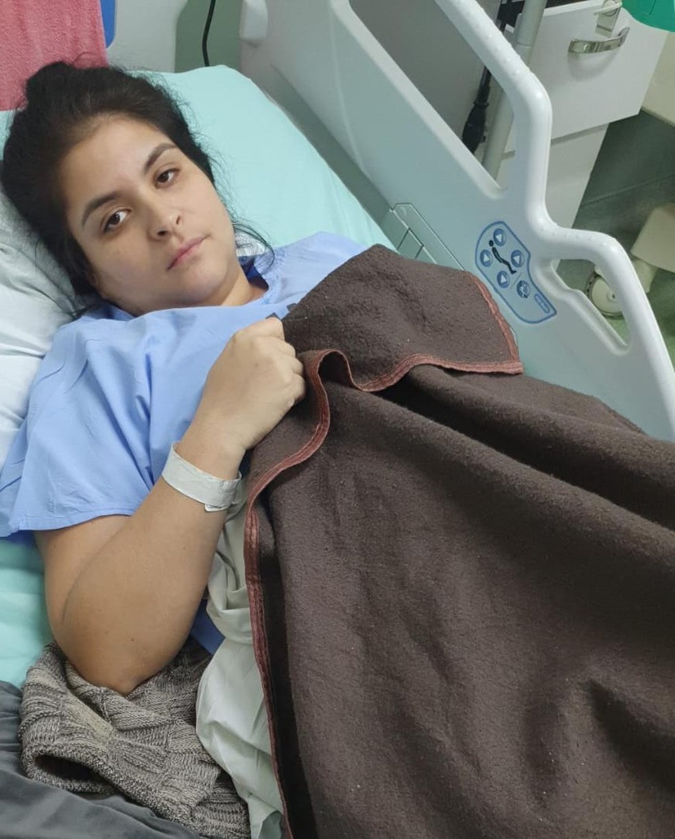 Daiana Cavalcanti: nova complica&ccedil;&atilde;o &mdash; Foto: Arquivo pessoal