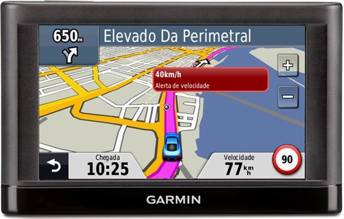 GPS Garmin Nüvi 42 fornece informações trecho a trecho (Foto: Divulgação)