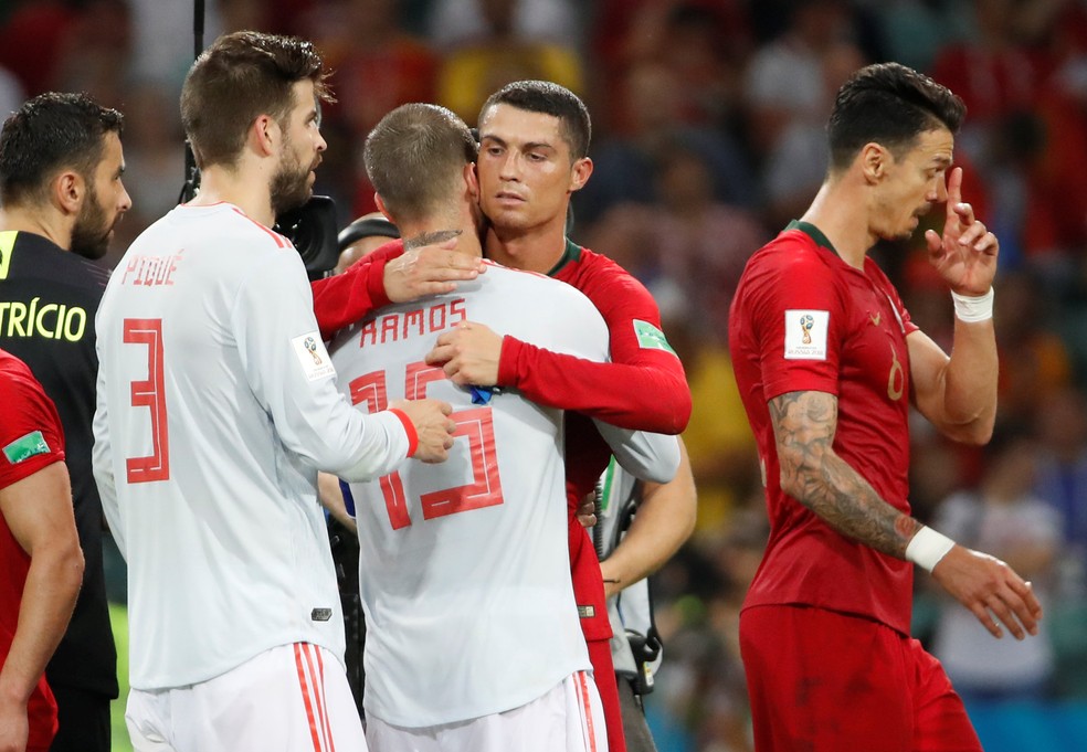 Selecoes De Espanha E Portugal Marcam Amistoso Em Outubro Futebol Internacional Ge