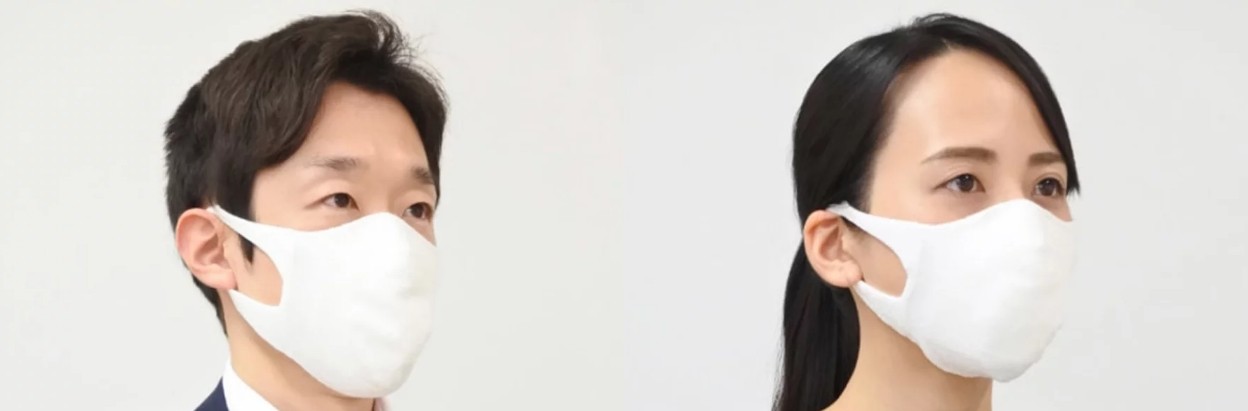 Máscara contra coronavírus pode ser lavada e reutilizada até 50 vezes (Foto: Divulgação)