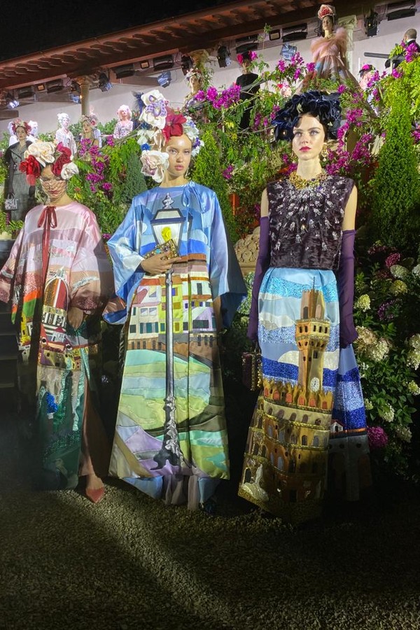 Desfile de Alta Moda da Dolce & Gabbana (Foto: Mari di Pilla)
