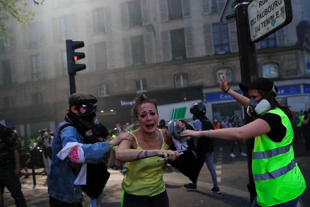 wife I'm hungry maniac Coletes amarelos' fazem o 23º protesto seguido na França | Mundo | G1